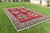 1980s 1980s Turkish Red Floral Ethnic Luxury Rug For Sale - Image 5 of 7