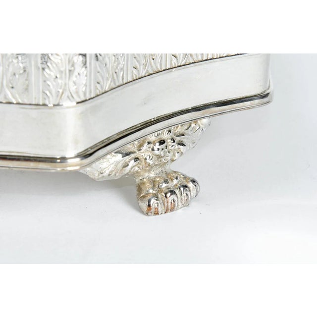 Large English Plate Barware Serving Tray For Sale - Image 4 of 6