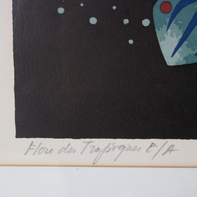 Vintage French Lithography by Jean Picart Le Doux, 1950s For Sale - Image 4 of 10