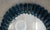 Mid-Century Style Italian Oval Mirror in Murano Glass and Brass, 2000 For Sale - Image 9 of 11