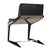 Not Yet Made - Made To Order "Silenzioso" Chair With Stainless Steel and Bronze Details For Sale - Image 5 of 9