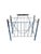Vintage Modern Design Magazine Rack in Chrome Metal Great design. Clean.