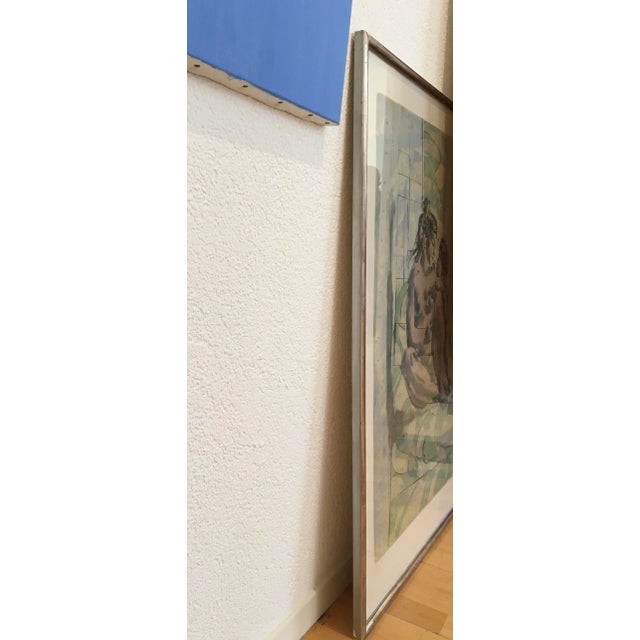 Hans Erni, Mère et enfant, Lithograph on Paper, Framed For Sale - Image 8 of 10