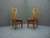 Great and rare handmade chairs made of birch wood. Bought from the previous owner in the 80s. Manufacturer and designer...