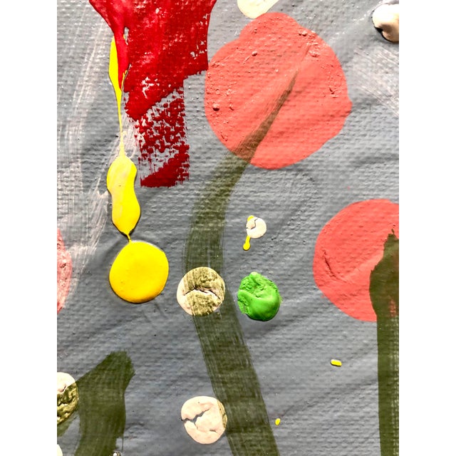 Paint “Spring Sky” Contemporary Abstract Painting by Cassandra Auker For Sale - Image 7 of 11