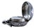 Silver Libra Holder with Reliefs For Sale