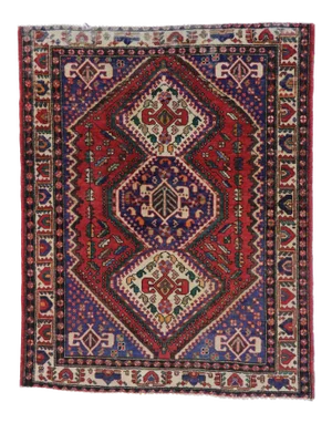 Vintage Persian Viss Rug - 05'04 X 06'08