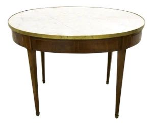 French 19th Century Oval Side Table