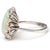 Contemporary 14KW Opal(4.0) & Diamond(0.54) Ring, size 6 For Sale - Image 3 of 5