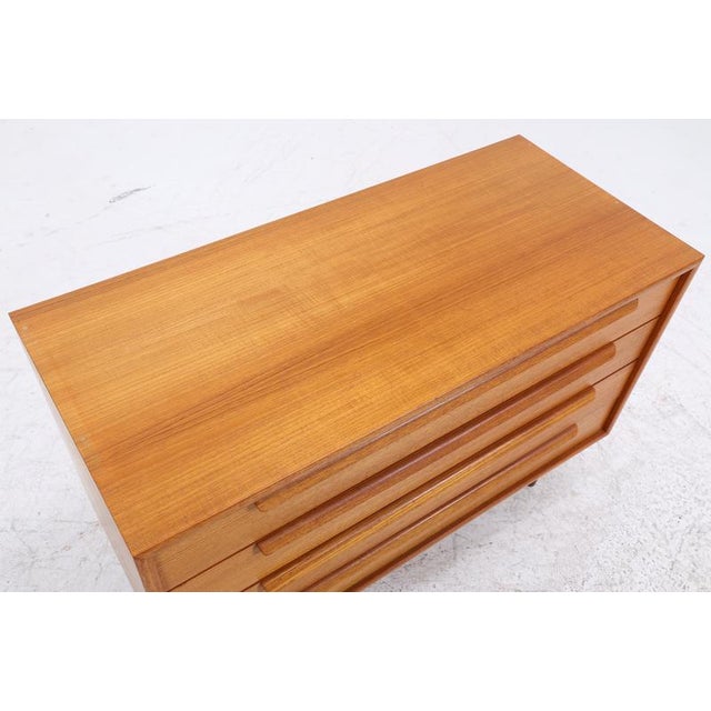 Wood Mid-Century Chest of Drawers in Teak by WK Furniture For Sale - Image 7 of 13
