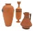 Antique Etruscan-Style Decorative Vases- Set of 3 For Sale