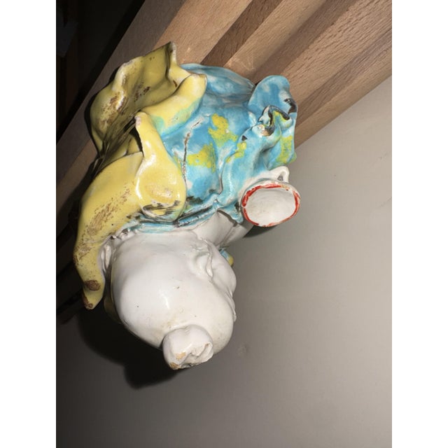 1950s Vintage Buddha Figure, 1950 For Sale - Image 5 of 9