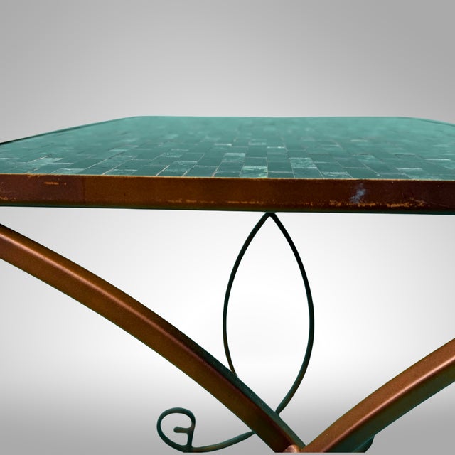 Mosaic Tile Nesting Tables Cerulean Pier 1 Imports Set For Sale - Image 15 of 18