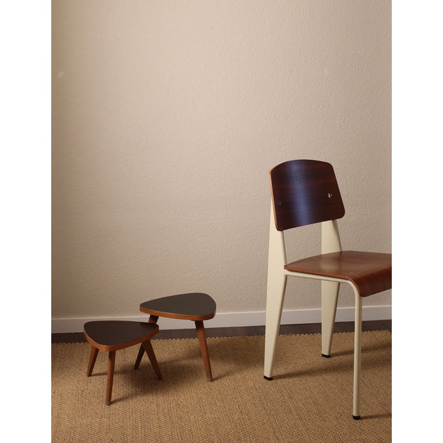 Vintage Sculptural Side Tables by Jean Royère, 1950s, Set of 3, in Very Good conditions. Designed 1950 to 1959 This piece...