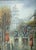 There is something wonderfully cinematic about this vintage European street scene, with horse-drawn carriages and...