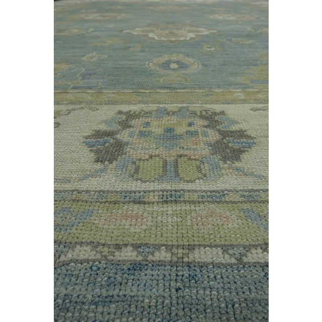 Early 21st Century Turkish Oushak Rug 10'2" x 13'10" #18601 For Sale - Image 5 of 8