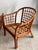 1960s Italian Woven Bamboo Armchairs, 1960s, Set of 2 For Sale - Image 5 of 15