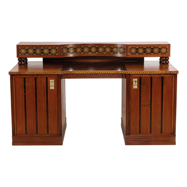 Desk by Matthias Feller for M. Ballin München, 1912 For Sale