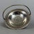 Silver-Plated Basket Centerpiece, 1800s For Sale - Image 7 of 12