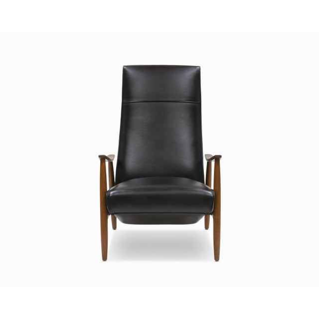 Wood Pair of Milo Baughman "Recliner 74" Chairs for Thayer Coggin For Sale - Image 7 of 9