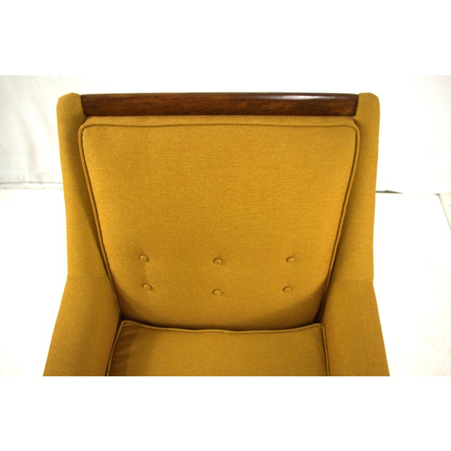 Kroehler 1960s Kroehler Mid Century Low Back Arm Chair For Sale - Image 4 of 15
