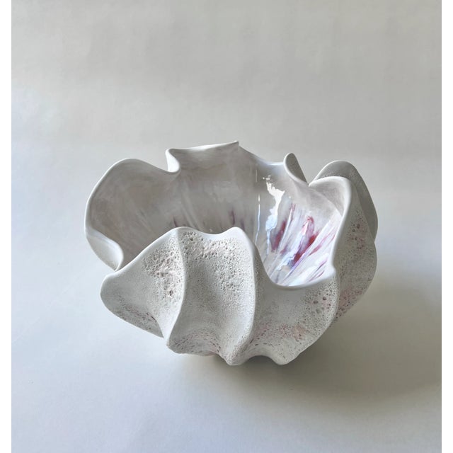 Ceramic Coral Bowl by N'atelier For Sale - Image 16 of 18