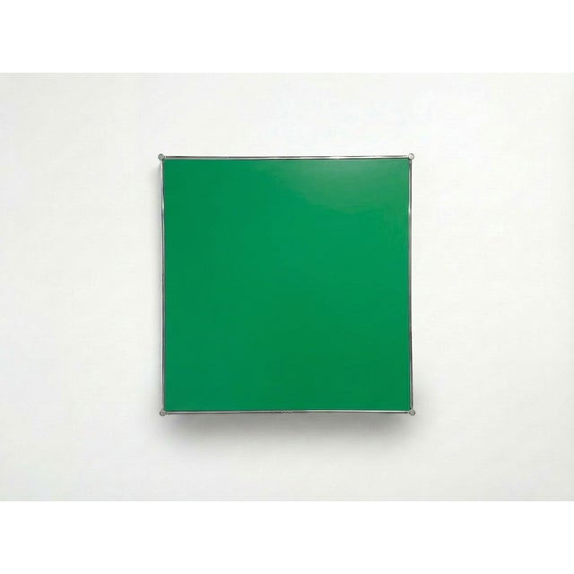 This listing is for a single upcycled side table based on an original usm haller chrome-plated steel frame, part of the...