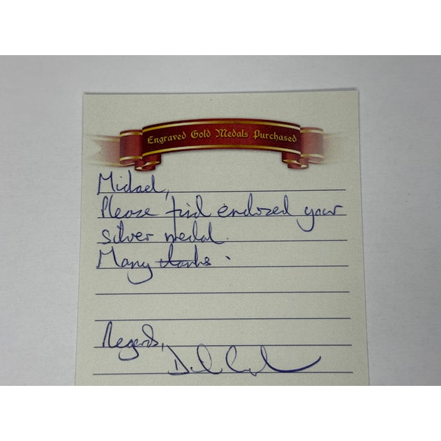 19th Century Scottish Silver Agricultural Prize Medal Ayrshire Cow & Calf Bull With Original Case For Sale - Image 16 of 18