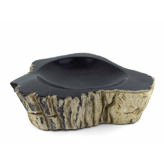 Late 20th Century Solid Stone Irregular Natural Shape Soap Dish For Sale - Image 5 of 6