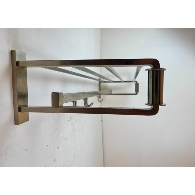Art Deco Train Carriage Coat Rack, 1930s For Sale - Image 10 of 16