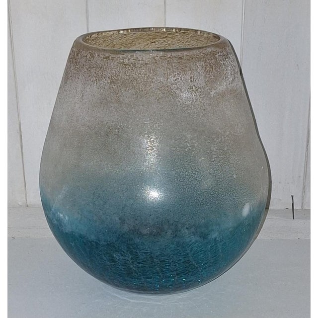1970s Vintage Glass Vase, 1970s For Sale - Image 5 of 5