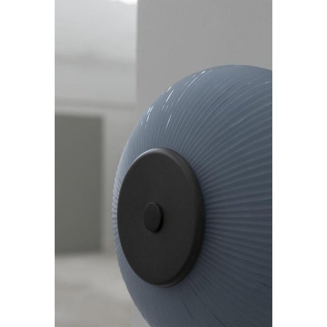 Nickel Soft Rose Opal Glass Candy Eyes Wall Lamp by Magic Circus Editions For Sale - Image 9 of 12