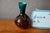 Aqua Accolay Openwork Ceramic Ball Vase in Turquoise Glazed, 1960s For Sale - Image 8 of 9