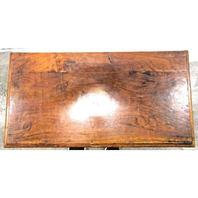 Matched Pair of Antique Dutch Colonial 19th Century Teak Nightstand/End Tables For Sale - Image 16 of 16