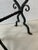 1900 - 1909 Antique Spanish Marble Top Wrought Iron Side Table. For Sale - Image 5 of 10