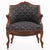 French Louis XV Style Carved Boudoir Chair, C. 1910. Perfect for Your Dog or Cat! For Sale - Image 3 of 7