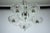 Mid-Century Modern Art Deco Italian Murano Glass Five-Arm Chandelier from Seguso, 1940s For Sale - Image 3 of 16