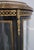 Vintage Louis XV Style Brass & Ebony Marble Top Vitrine Curio Cabinet For Sale - Image 14 of 16