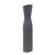 Mid-Century Modern Asymmetrical Charcoal Gray Contemporary Ceramic Short Vase For Sale - Image 3 of 6