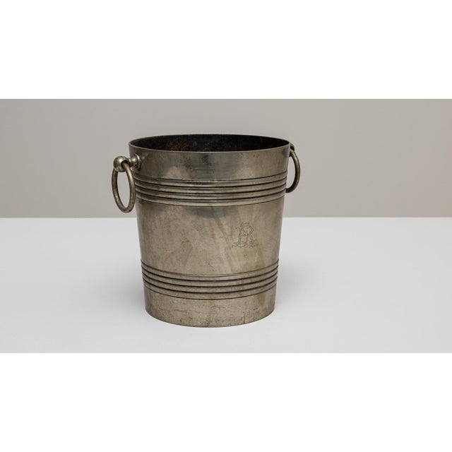 20th Century French Silver Plated Champagne Bucket For Sale - Image 4 of 18