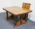 Singer Furniture Golden Oak Mediterranean 90" Double Pedestal Dining Table For Sale - Image 10 of 14