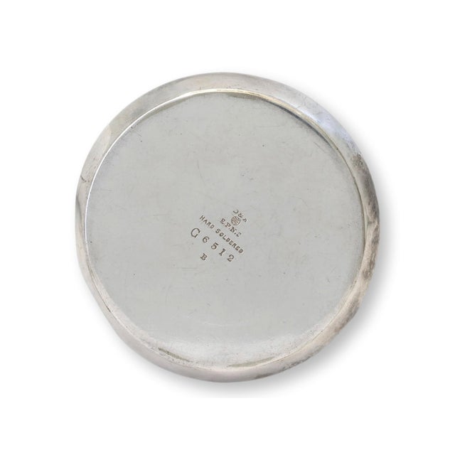 Silver Vintage Clarence Hotel London Silver-Plate Egg Cups For Sale - Image 8 of 9