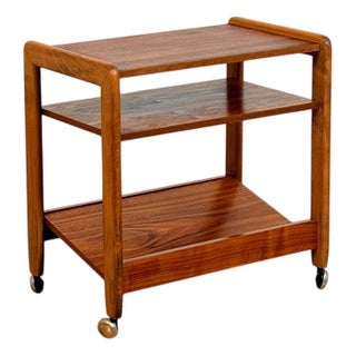 Danish Side Table in Teak, 1950 For Sale