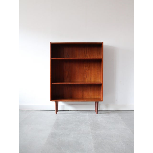 Wood Vintage Danish Bookcases in Teak, 1960s, Set of 2 For Sale - Image 7 of 16