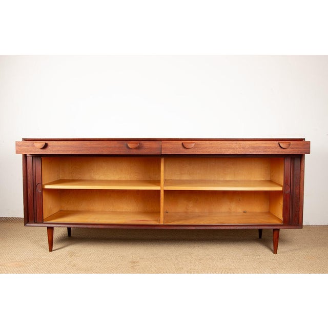 Danish Teak Model 41 Sideboard by Grete Jalk for P.Olsen Sibast Mobler, 1960s For Sale - Image 3 of 17