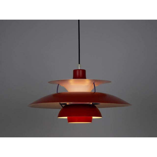 Louis Poulsen Vintage Danish PH 5 Lamp by Poul Henningsen for Louis Poulsen, 1960s For Sale - Image 4 of 11