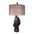 Vintage Sculptural Spiral Table Lamp For Sale