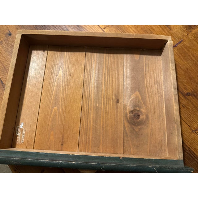 1990s Vintage Ethan Allen-Ish Dining Table For Sale - Image 10 of 11
