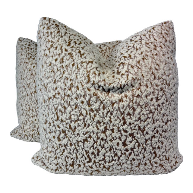 Metaphores "Feline" in Impala 22" Pillows-a Pair For Sale