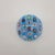 Blue Saint Louis 1972 Limited Edition Signed Blue Millefiori & Latticino Art Glass Doily Paperweight For Sale - Image 8 of 8